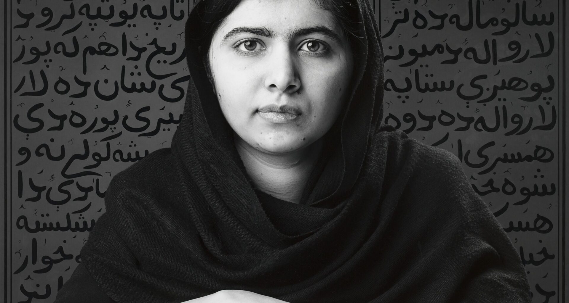 When Shirin Neshat photographed Malala, she turned to calligraphy to say what the camera alone could not
