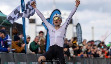 Rapha's Jenkins storms to men's gold at National Crit Champs