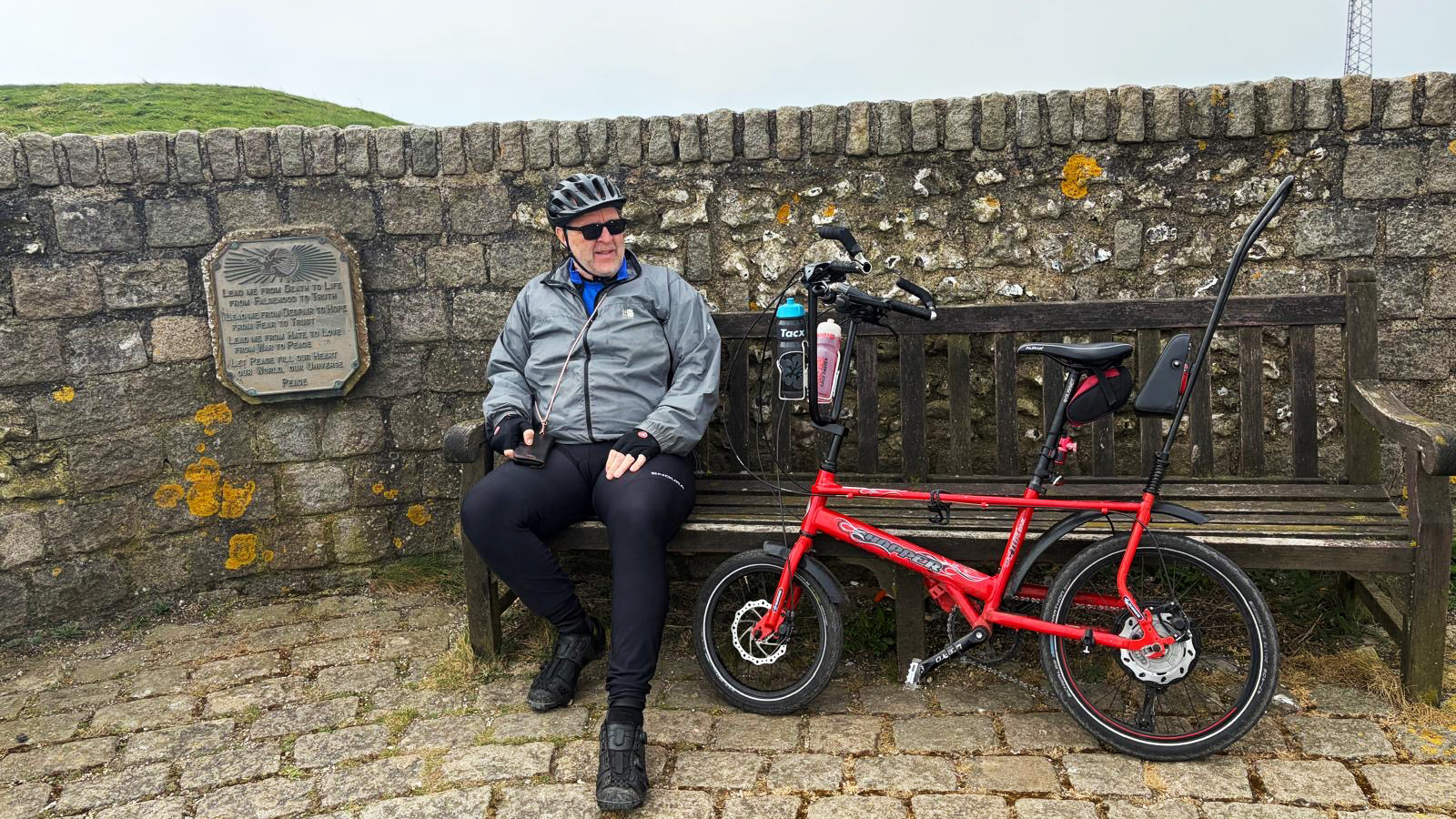 Tim Bright with his Raleigh Chopper