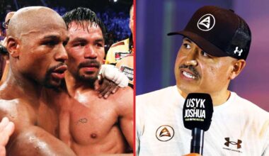Robert Garcia picks who deserves the higher all-time ranking between Mayweather and Pacquiao