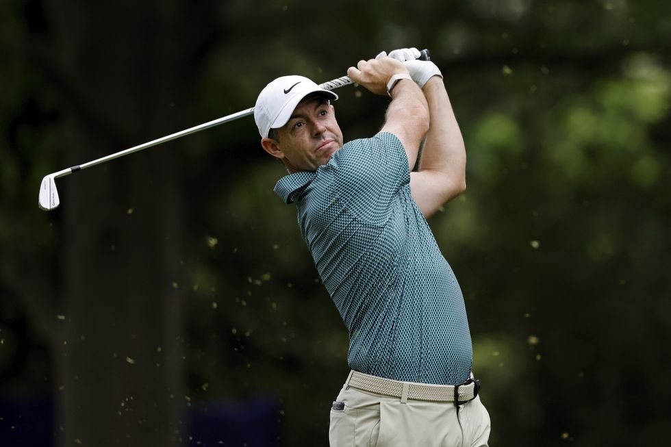 Rory McIlroy appeared to poke fun at suggestions he enjoyed an "unfair advantage" at this year's Masters after joking that he had practically moved into Aronimink Golf Club ahead of the PGA Championship