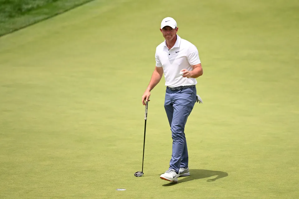Rory McIlroy at the 2025 US Open.
