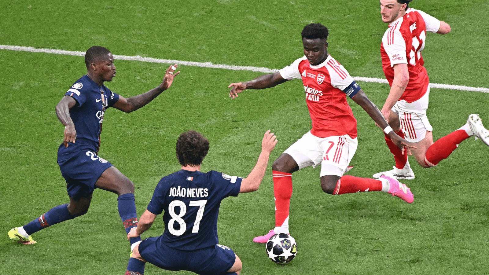 Paris Saint-Germain 1 - 1 Arsenal - Match Report