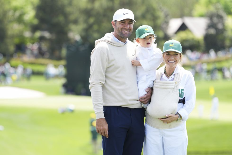 Scottie Scheffler and his wife Meredith welcomed son Remy this year