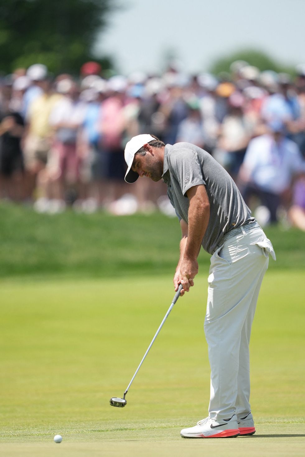 Scottie Scheffler came up short at the PGA Championship 12 months after his previous triumph