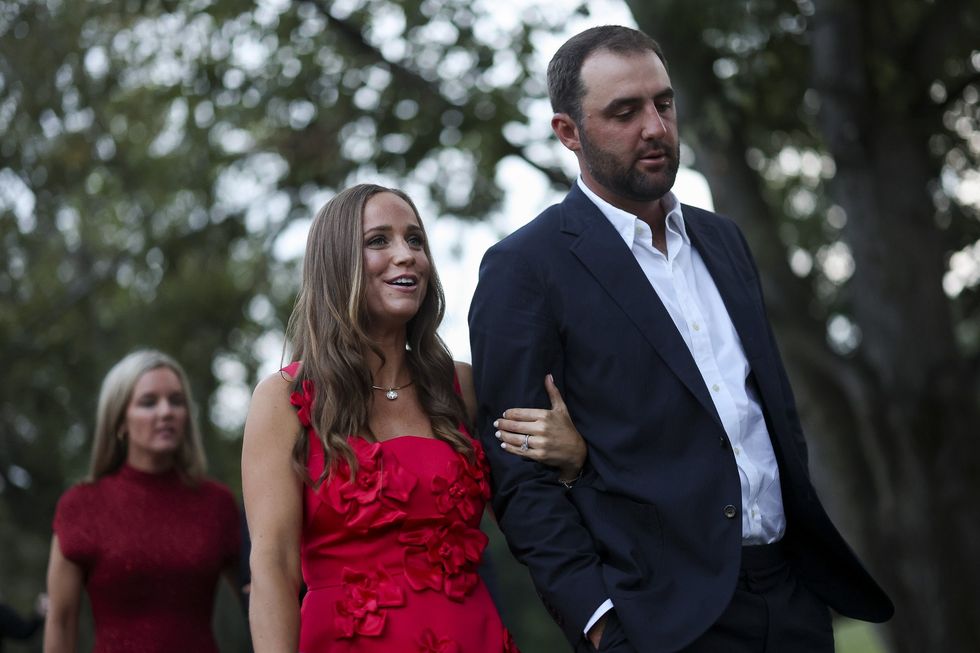 Scottie Scheffler has revealed that even his wife has started teasing him about his unusual run of near-misses as he prepares to defend his PGA Championship title this week