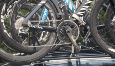 2024 tdf tech trends – Movistar Sram Red AXS drivetrain