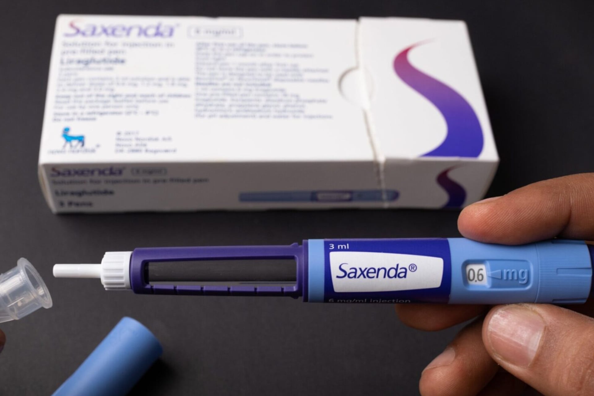 The obesity medication Saxenda, made with liraglutide