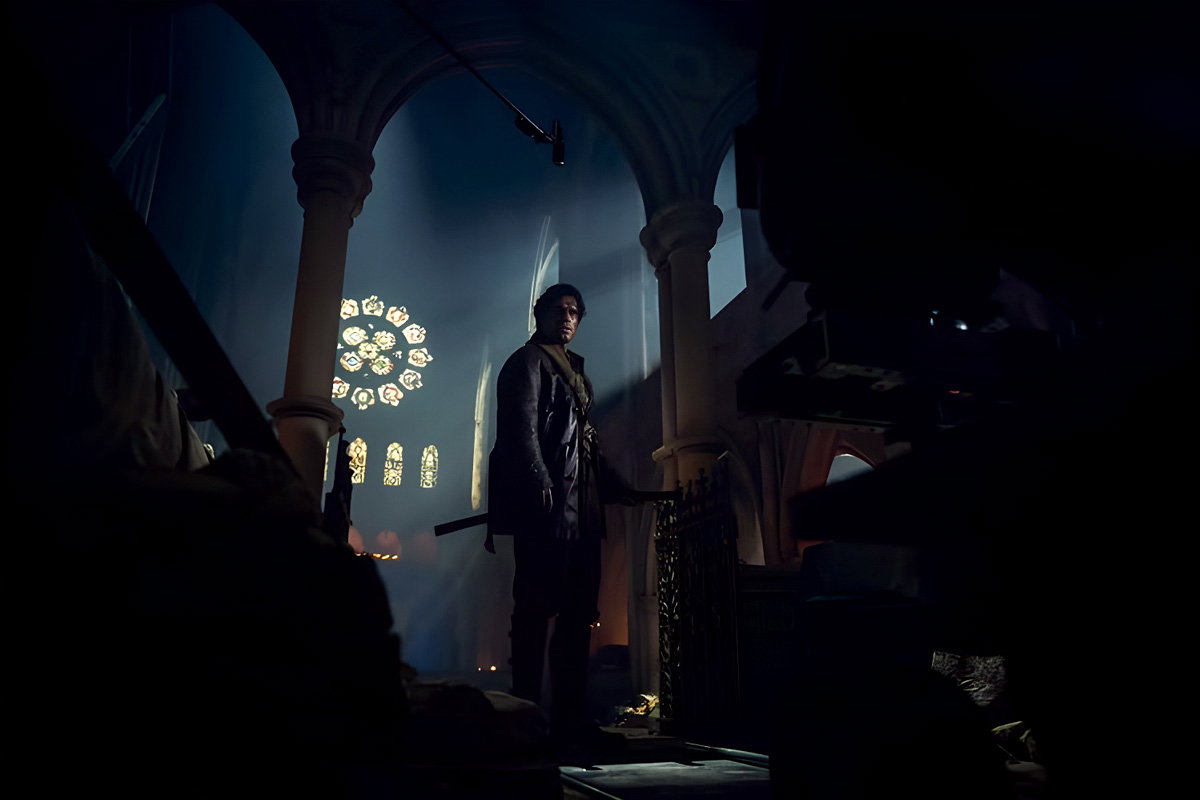 New Set Photos Of "Highlander" Castle Filming