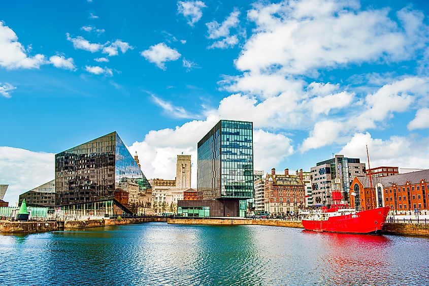 The Liverpool skyline.