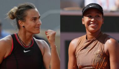 Aryna Sabalenka and Naomi Osaka