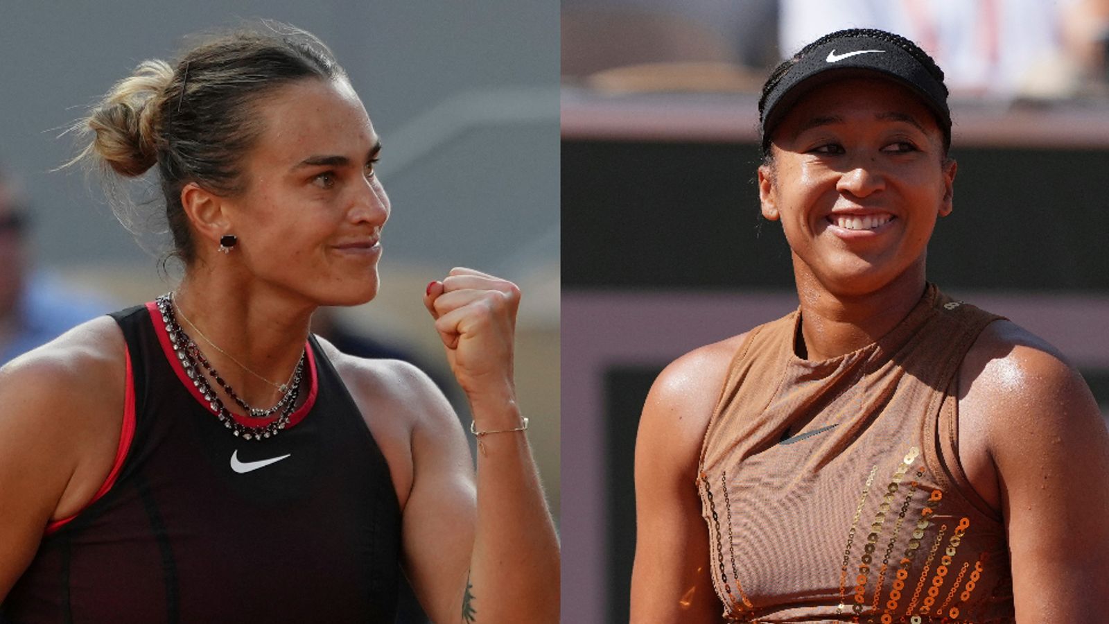 Aryna Sabalenka and Naomi Osaka