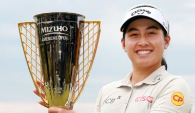 LPGA Tour: Jeeno Thitikul storms to big Mizuho Americas Open victory and closes on Nelly Korda's world No 1 spot | Golf News