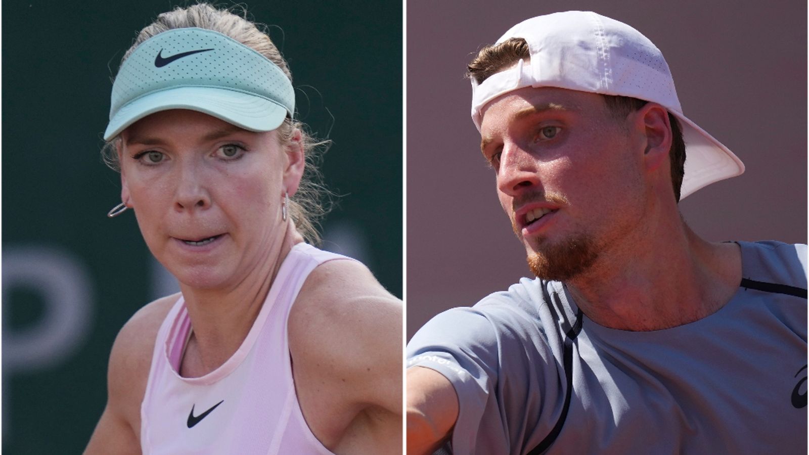 Katie Boulter and Toby Samuel: French Open