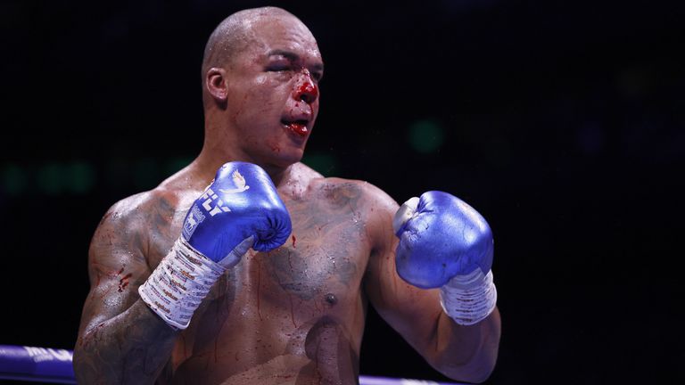 Wardley has still never been knocked down in his professional career