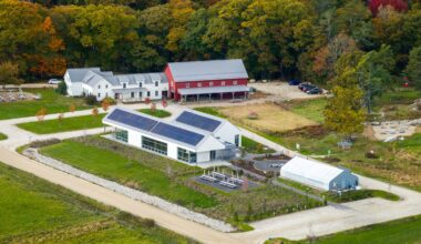 Opal builds mass timber farming education center in Maine
