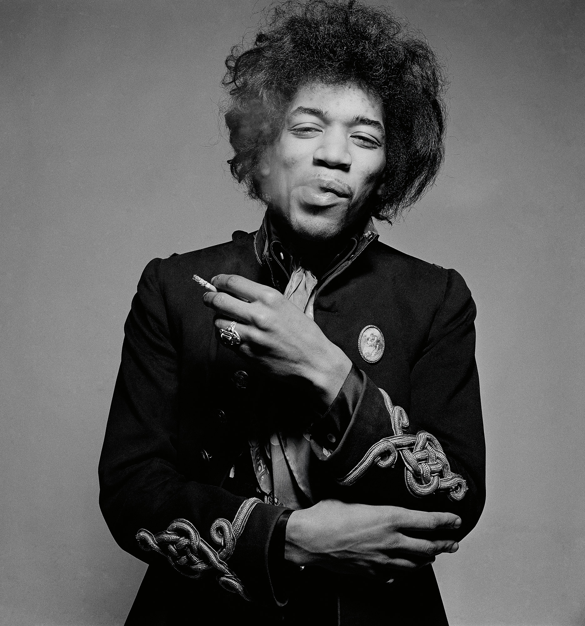 Jimi Hendrix at Mason’s Yard studio, 1967