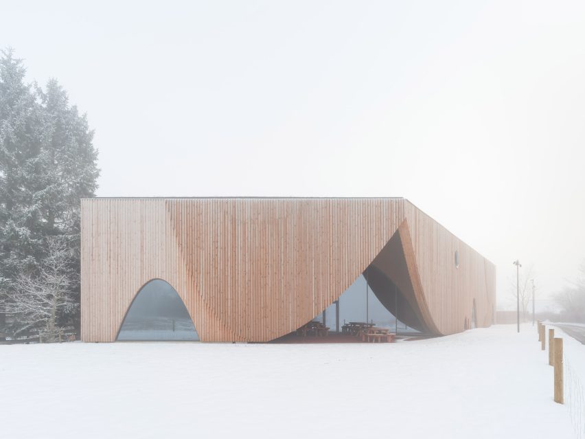 Cultural venue exterior by Svendborg Architects and Wohlert Arkitekter