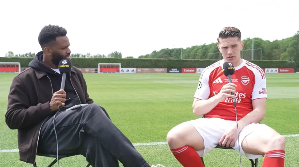 Gyokeres spoke to talkSPORT at Arsenal's London Colney base to discuss the Gunners' week of celebration