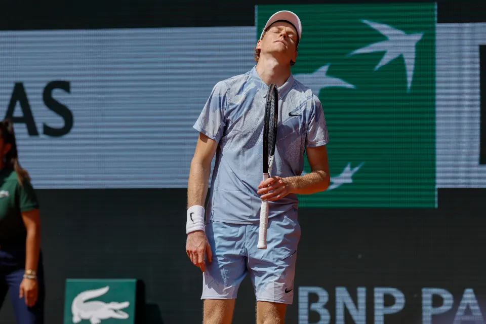 Jannik SINNER (ITA) during the tennis Grand Slam of Roland Garros 2026