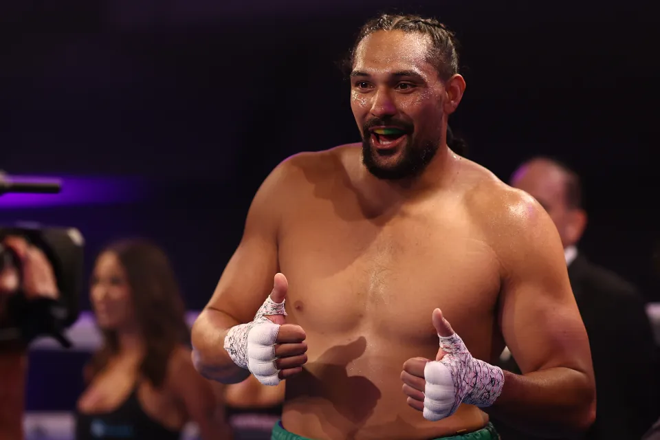 Teremoana Teremoana enters ahead of the Heavyweight bout at Melbourne Pavilion Bowie Tupou on April 29, 2026 in Melbourne, Australia