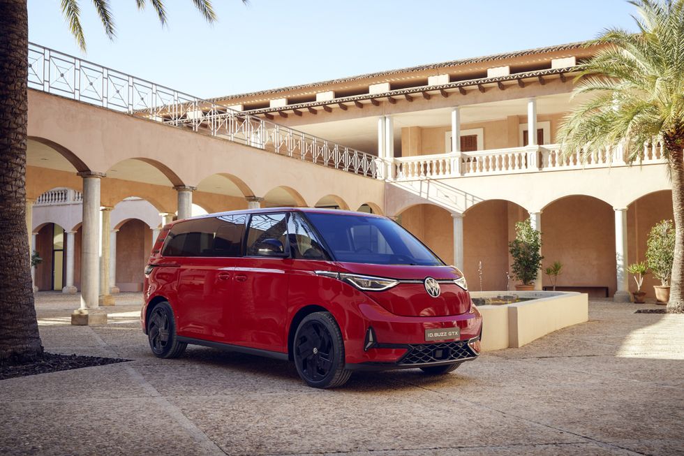 The Volkswagen ID. Buzz is included in the Plug-in Van Grant