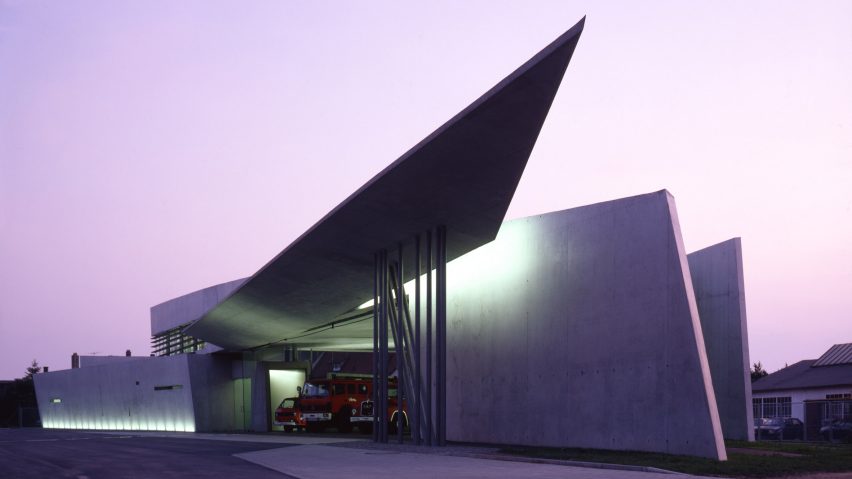 Vitra Fire Station by Zaha Hadid
