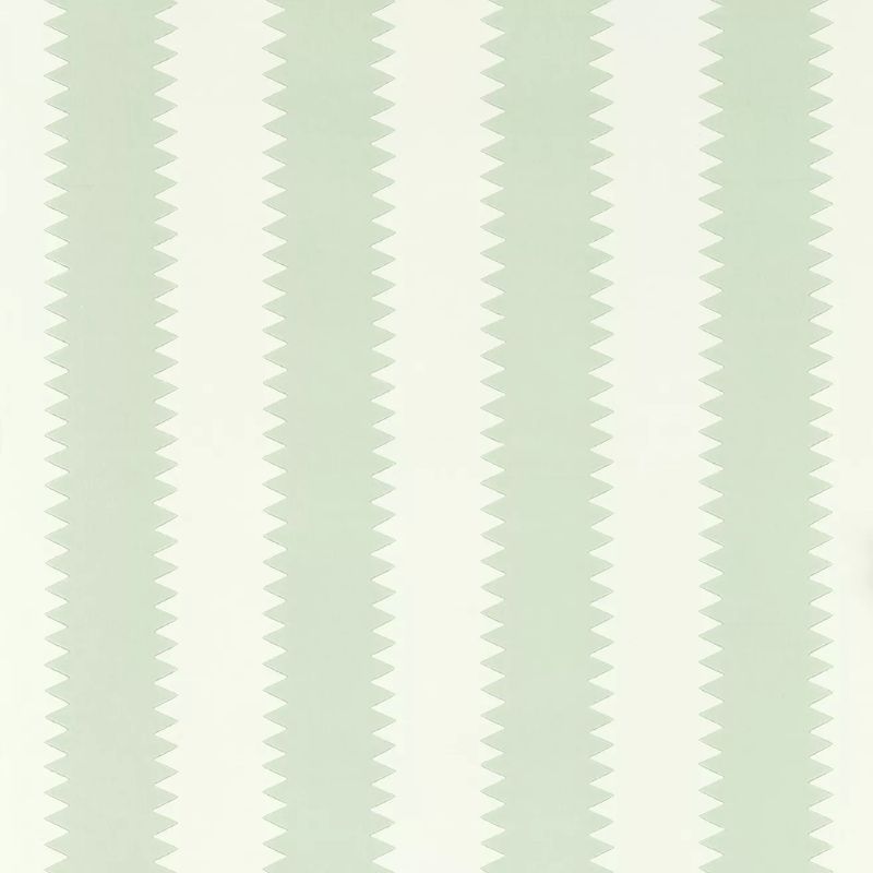 light green and cream striped wallpaper