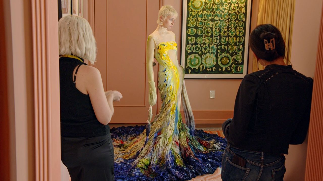 The Story Behind Emma Chamberlain’s Hand-Painted Gown for the Met Gala 2026