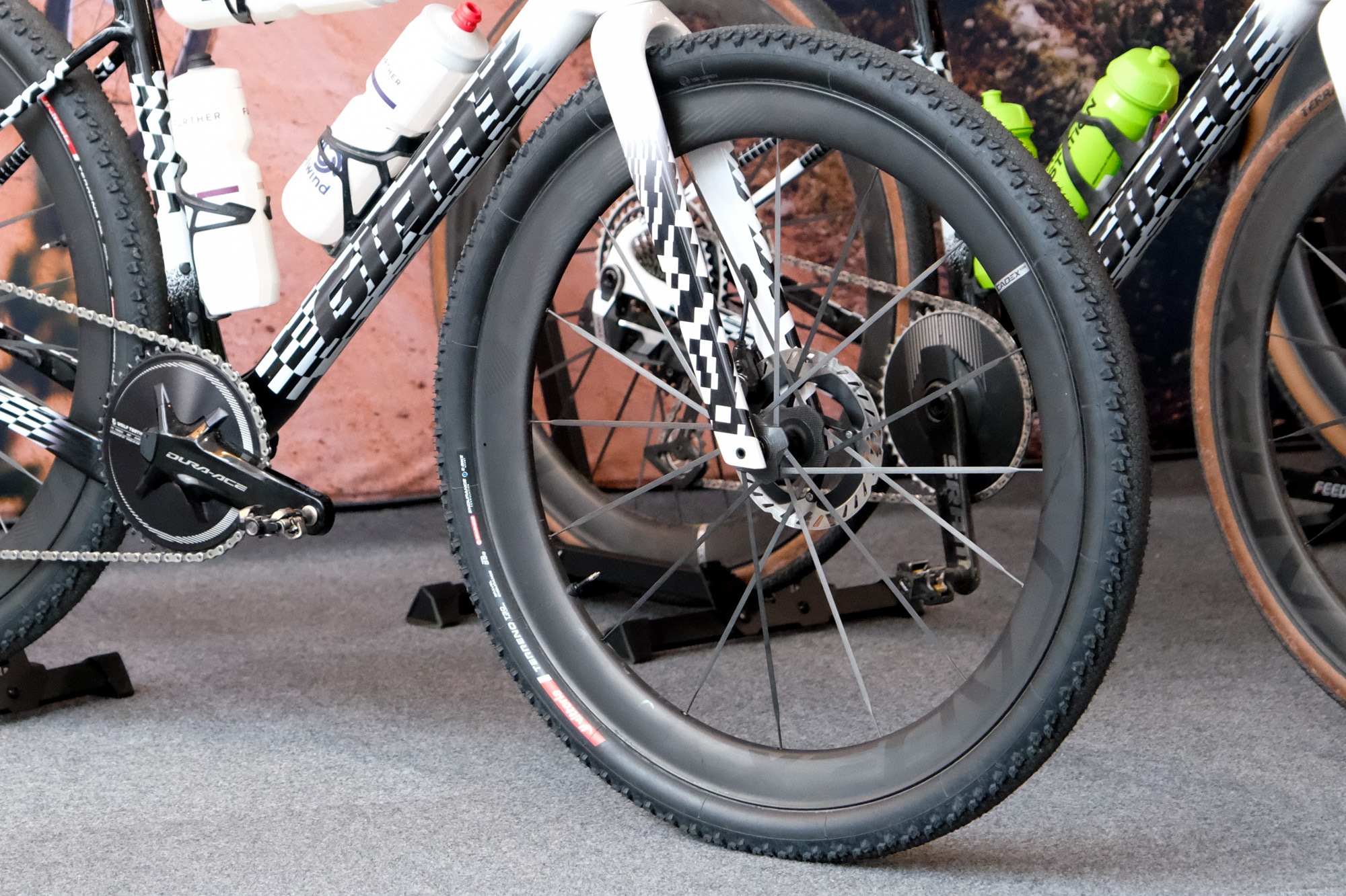 Cadex wheels on a Giant Revolt prototype