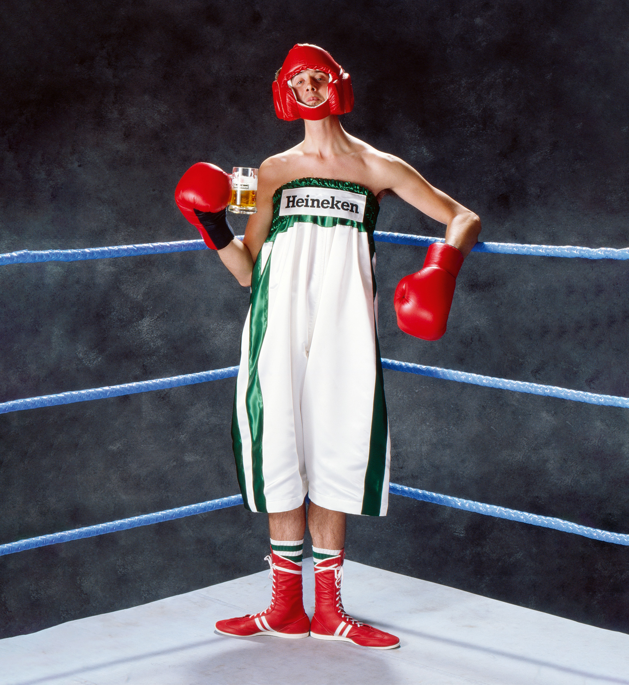 ‘Boxer – Refreshes the Parts Other Beers Cannot Reach’, Old Chapel Studios, 1984