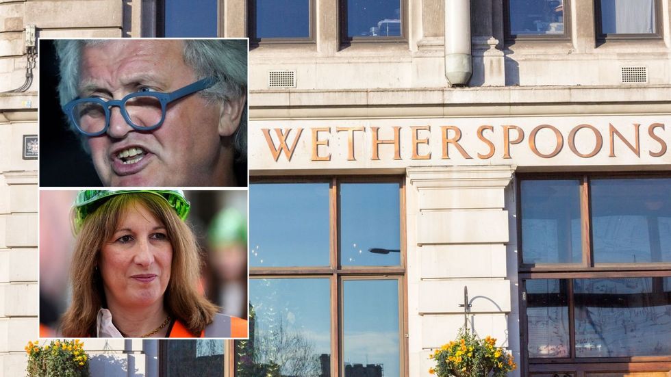 Wetherspoons, Tim Martin, and Rachel Reeves