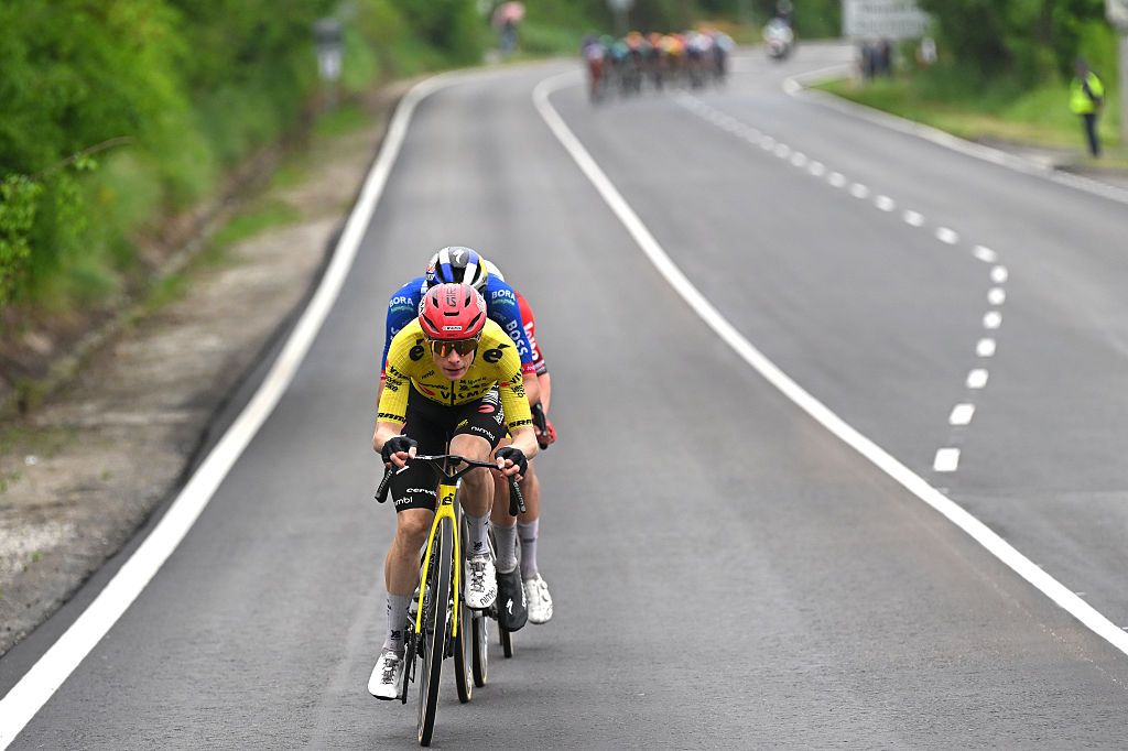 VELIKO TARNOVO, BULGARIA - MAY 09: Jonas Vingegaard of Denmark and Team Visma