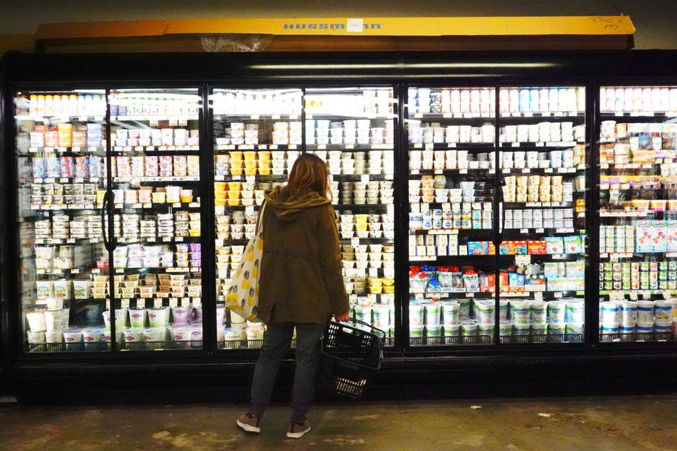 Woman shopping