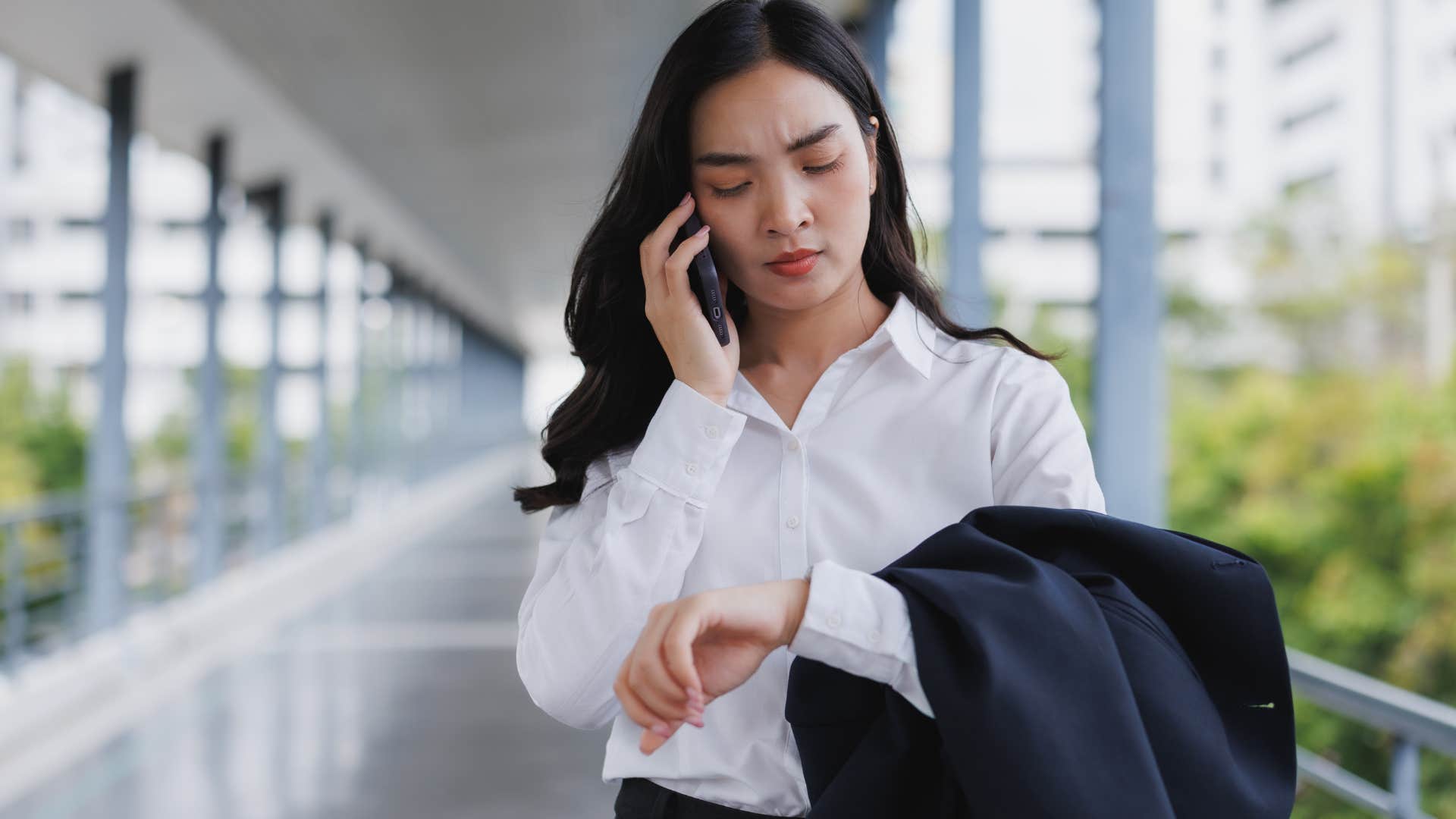 woman with adhd being called unreliable for showing up late