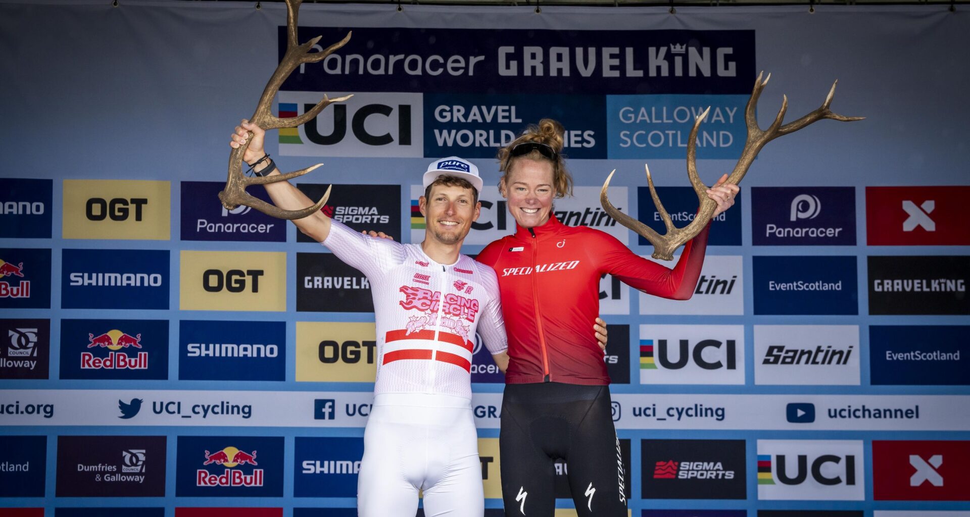 Watch as former road pros rule again at The Gralloch UCI gravel race
