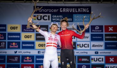 Watch as former road pros rule again at The Gralloch UCI gravel race