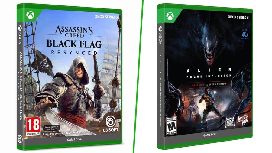 Xbox Appears To Be Experimenting With New Labels For Physical Games 2