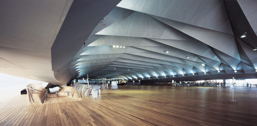 Ferry terminal in Japan