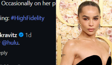 Zoe Kravitz Calls Out Hulu as 'Tacky' for Using Canceled Show 'High Fidelity' to Make Harry Styles Reference - Just Jared - Celebrity News and Gossip