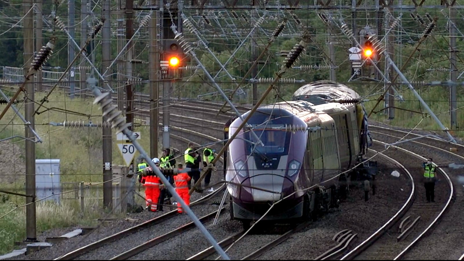 Driver killed in UK train collision, 33 hospitalised