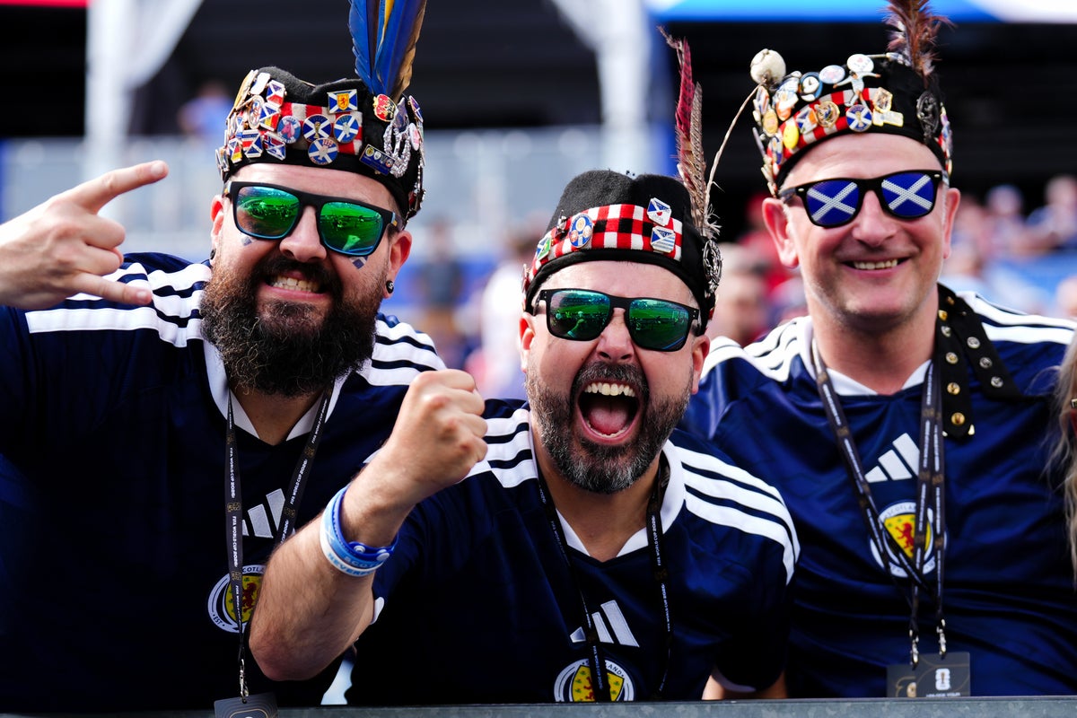 Scotland fans drink Boston bars dry as Tartan army descends for World Cup