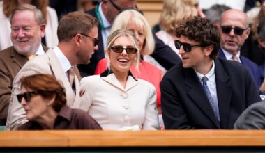 Mollie King and Greg James among stars at Wimbledon on Day 2 - London Evening Standard