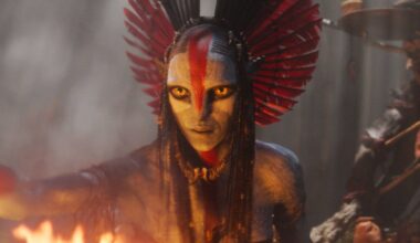 Varang (Oona Chaplin) in 20th Century Studios' AVATAR: FIRE AND ASH