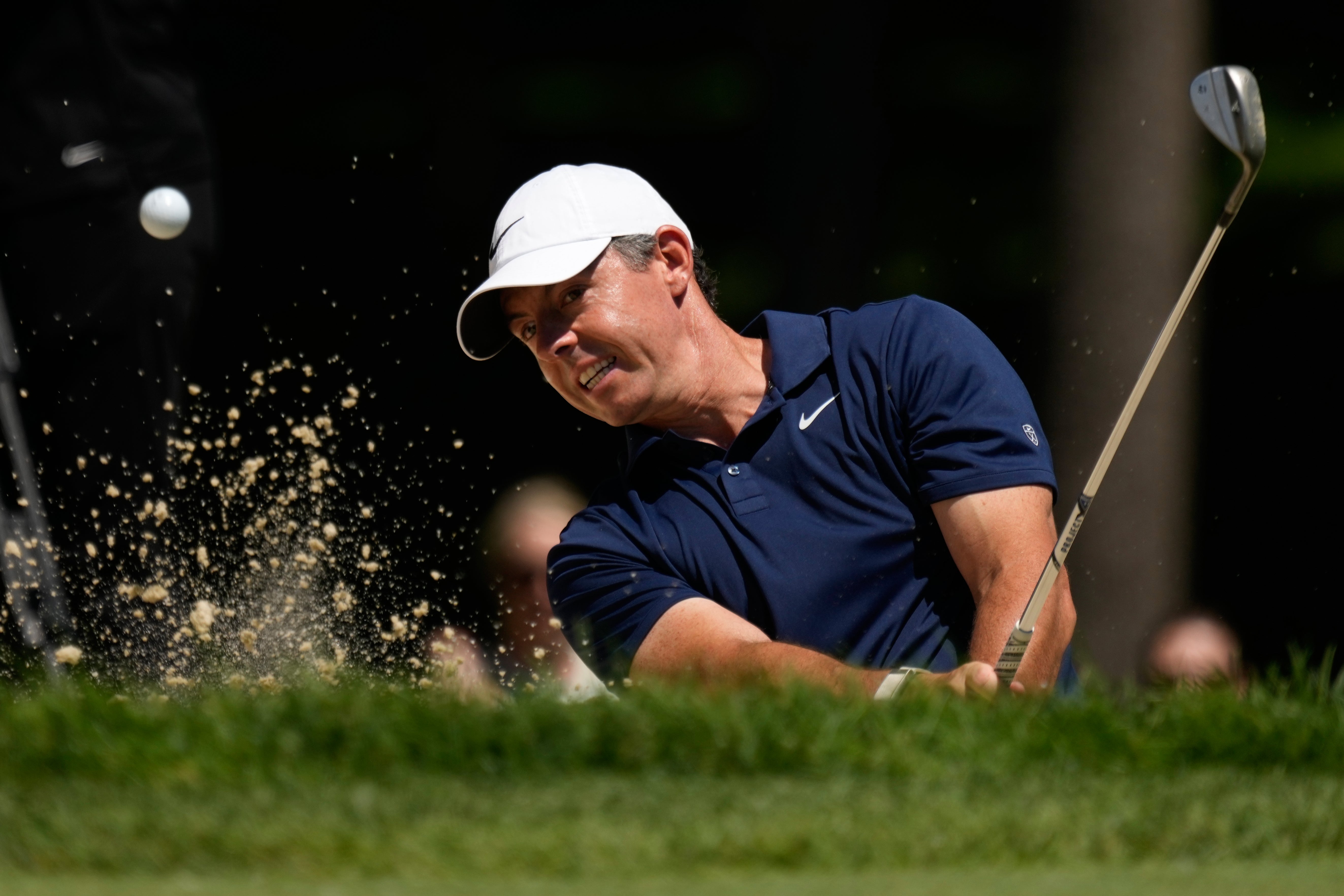 Rory McIlroy found birdie chances hard to come by on the back nine (Sue Ogrocki/AP)