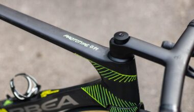 Prototype Orbea at the 2026 Tour Auvergne-Rhône-Alpes