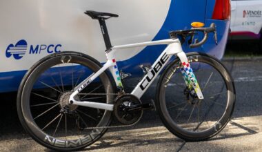 Unreleased Cube Litening C:68X at the 2026 Tour Auvergne-Rhône-Alpes