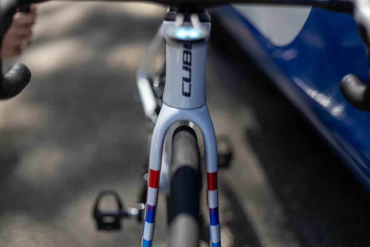Unreleased Cube Litening C:68X at the 2026 Tour Auvergne-Rhône-Alpes