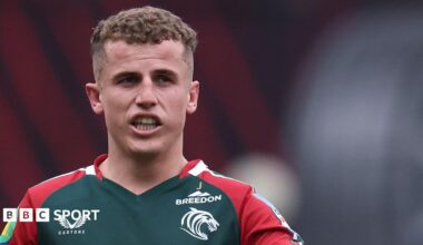Billy Searle in action for Leicester Tigers