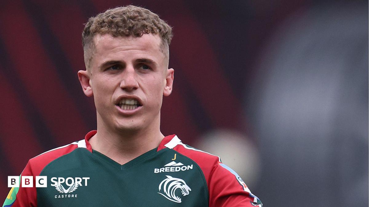 Billy Searle in action for Leicester Tigers